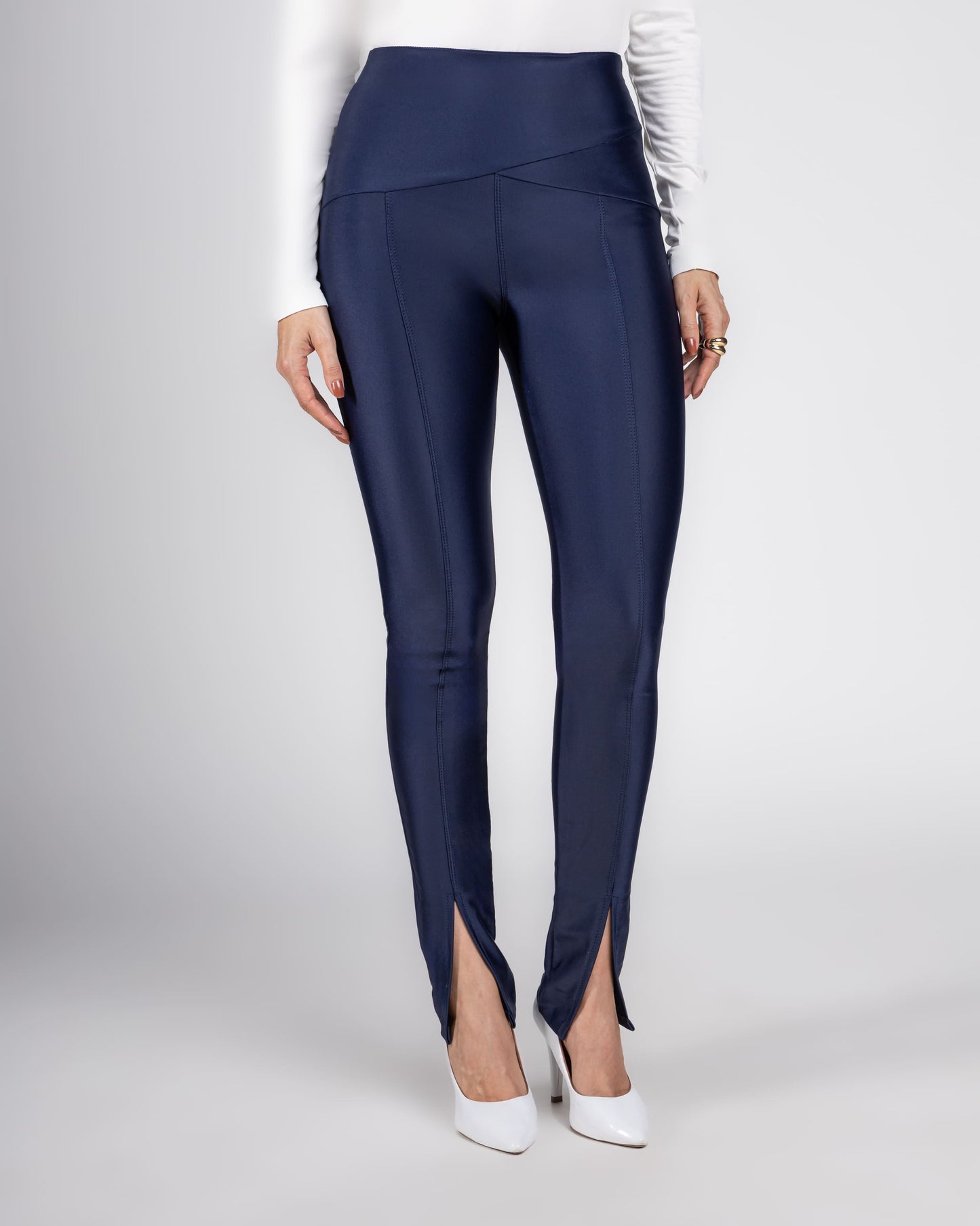 Not-your-basic Leggings, Navy Blue