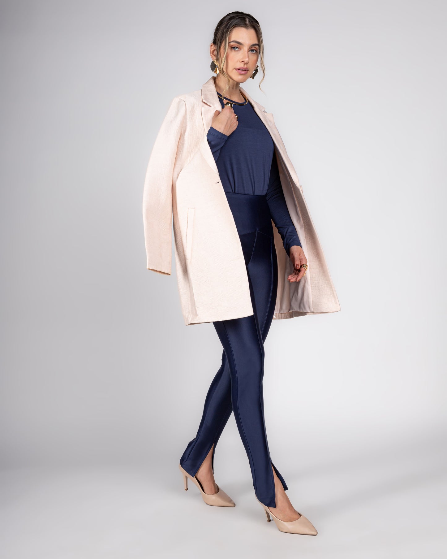 Not-your-basic Leggings, Navy Blue