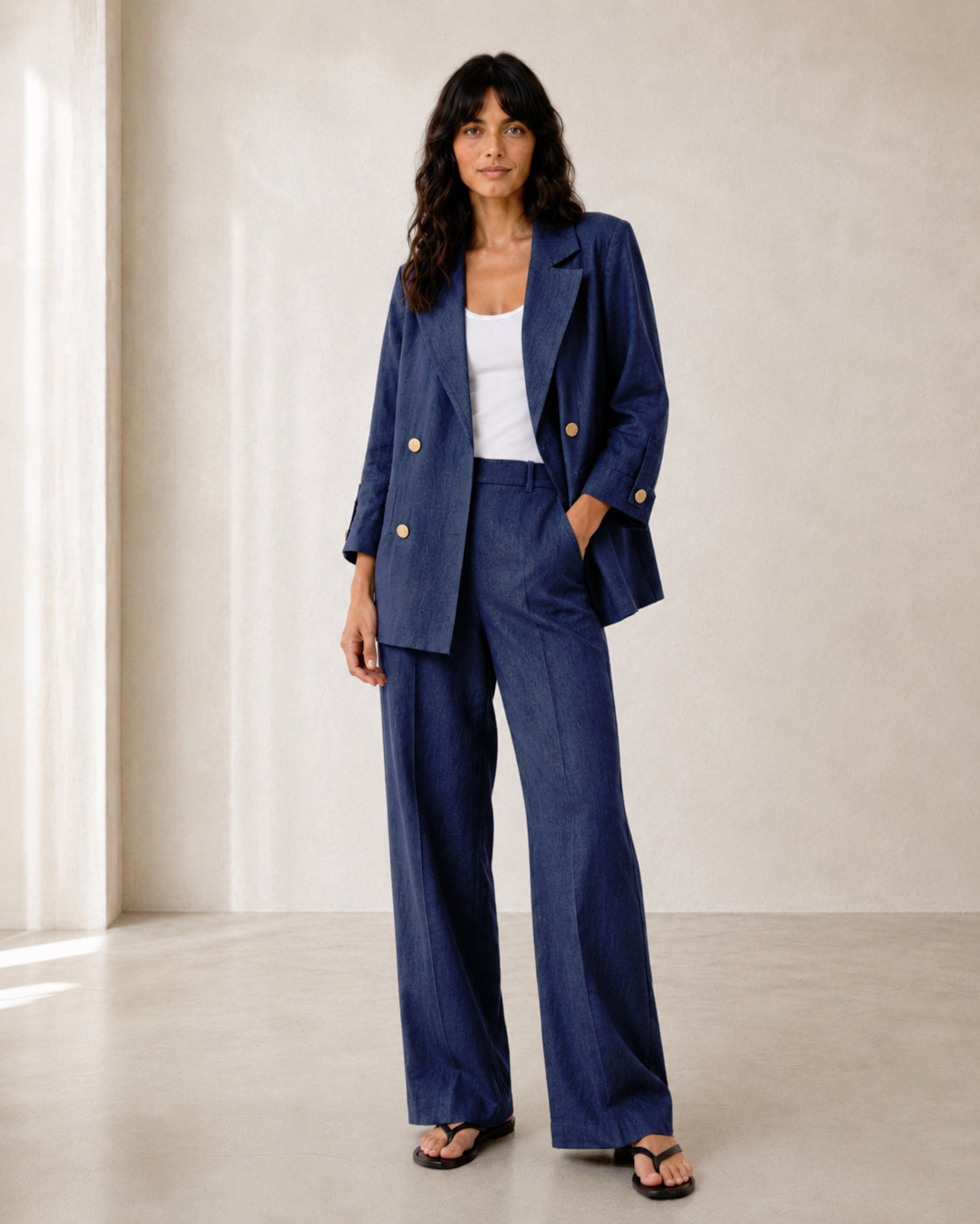 Cetara Set, Navy Blue