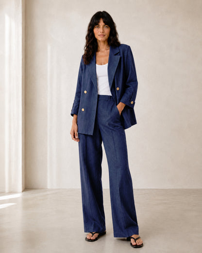 Cetara Set, Navy Blue