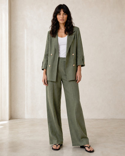 Cetara Set, Kakhi Green