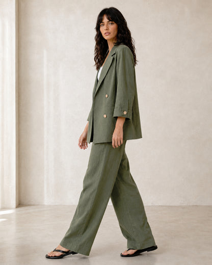 Cetara Set, Kakhi Green