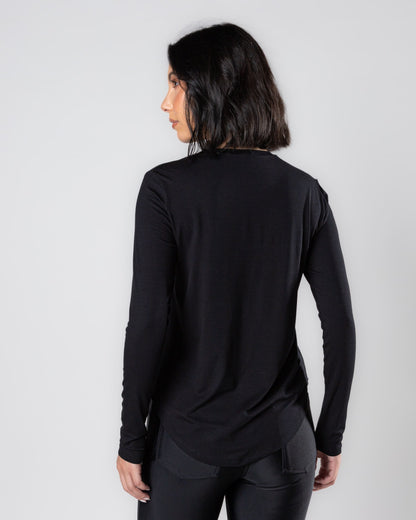 The Essential Long Sleeve, Black
