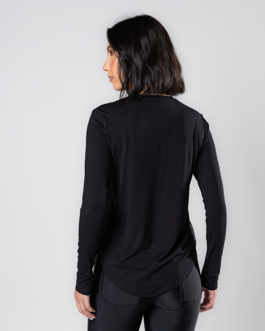 The Essential Long Sleeve, Black